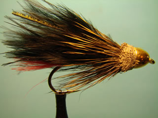 Conehead Black Marabou Muddler (4-6)